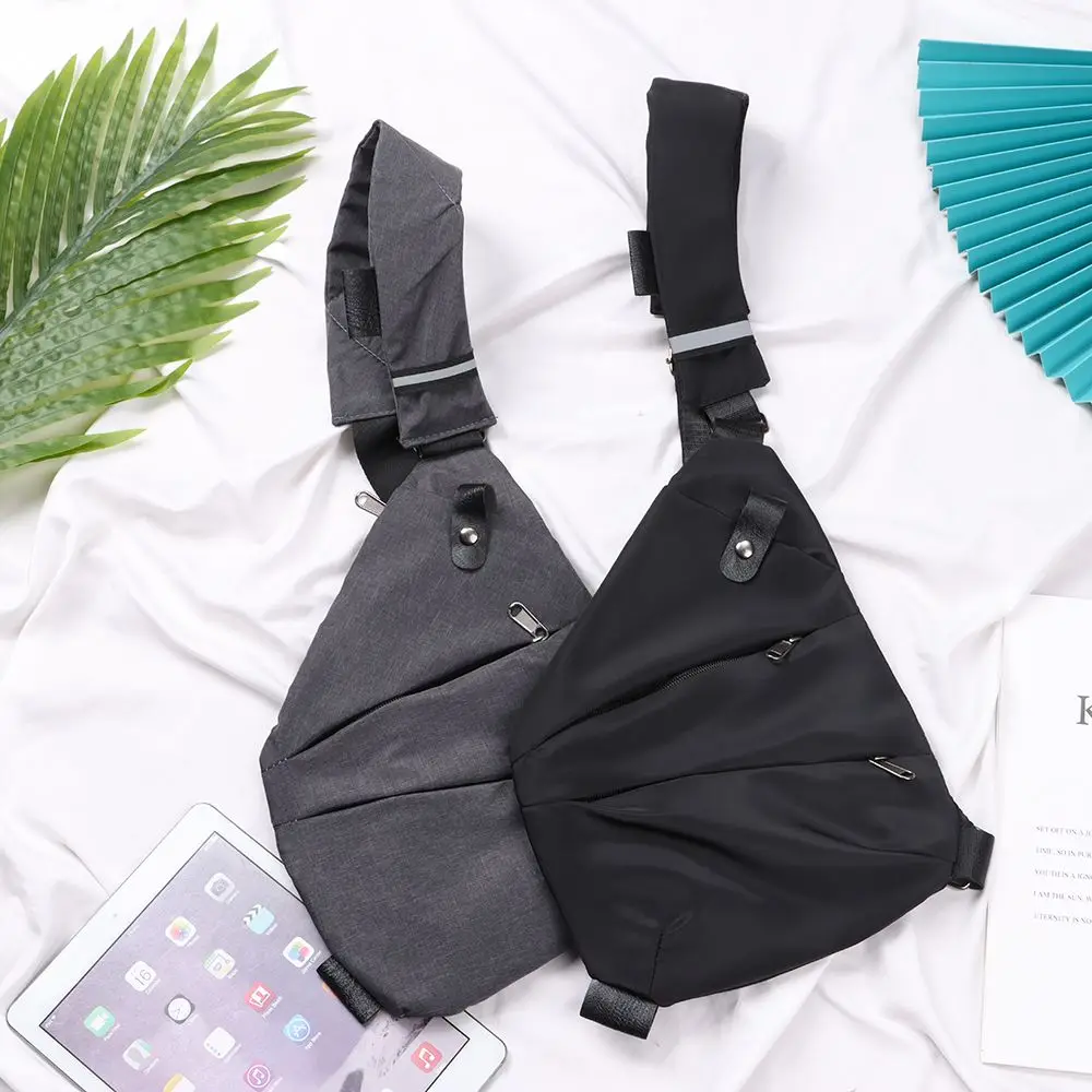 

Compact Shoulder Bags Men Personal Close-Fitting Messenger Bag Waterproof Nylon Versatile Travel Casual Bags