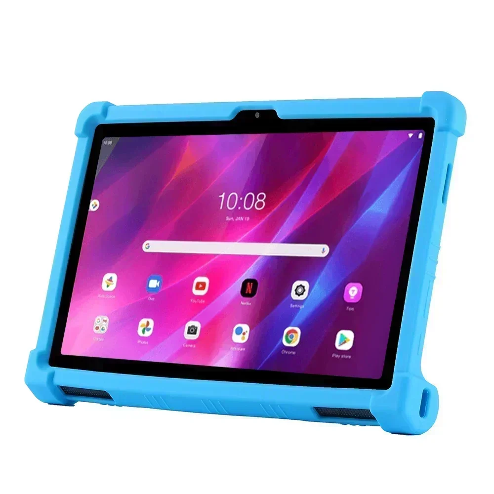 Funda para tableta Lenovo Yoga Tab 11, funda segura con soporte de silicona a prueba de golpes