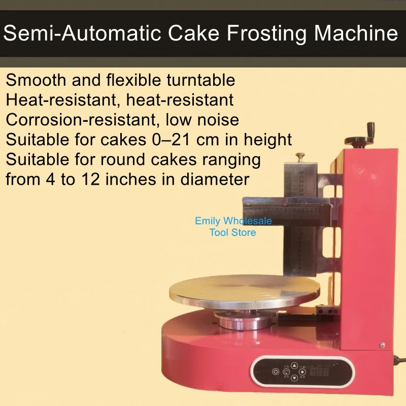 Cake Frosting Machine, Cake Frosting Equipment, Electric Cake Frosting Machine, Cake Coating Machine