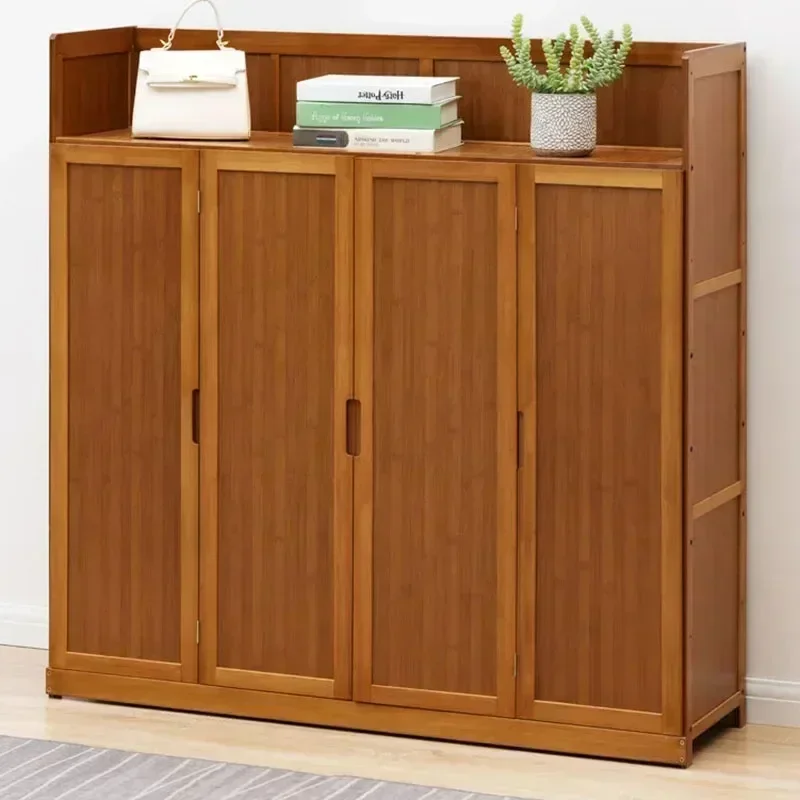 Entryway Shoe Cabinet Household Storage Dustproof Wood Dormitory Designer Shoes Rack Closet Space Saving Furniture