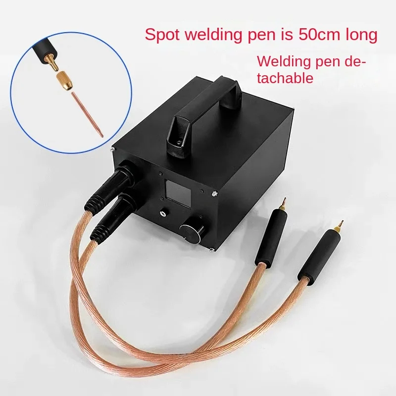 18650 battery spot welding machine 250 gear spot welding dual capacitor energy storage dual pulse welding 0.3mm nickel sheet