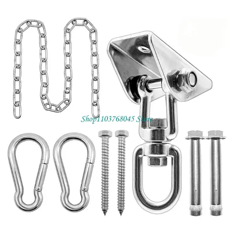 R53F Reinforced Steel Ceiling Mount For Hammocks Hanging Chairs Support Heavy Loads