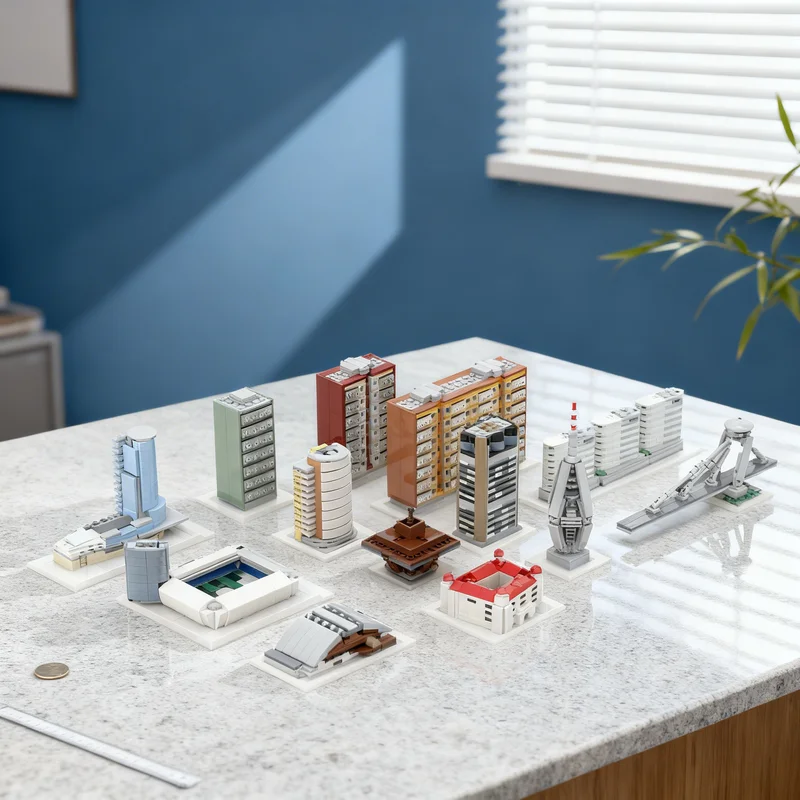 

2697pcs MOC Project Bratislava Architecture Model Building Blocks Creative Gift DIY Display Decor Adult Premium Kids Desk Home