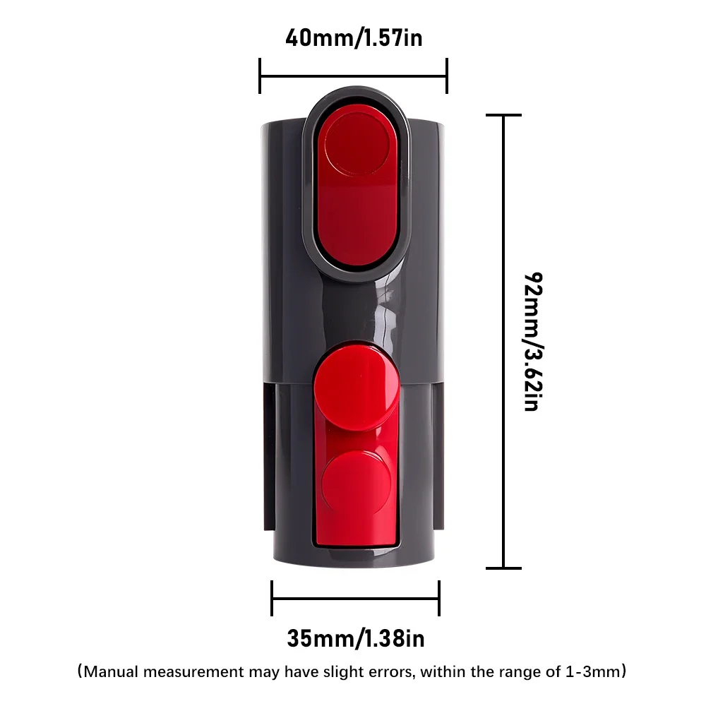 Staubsauger-Flachdüsen-Anschlussadapter für V6, umgewandelt in V7, V8, V9, V10, V11, V12, V13, V14, V15, Reiniger, Fugendüse-Konverter