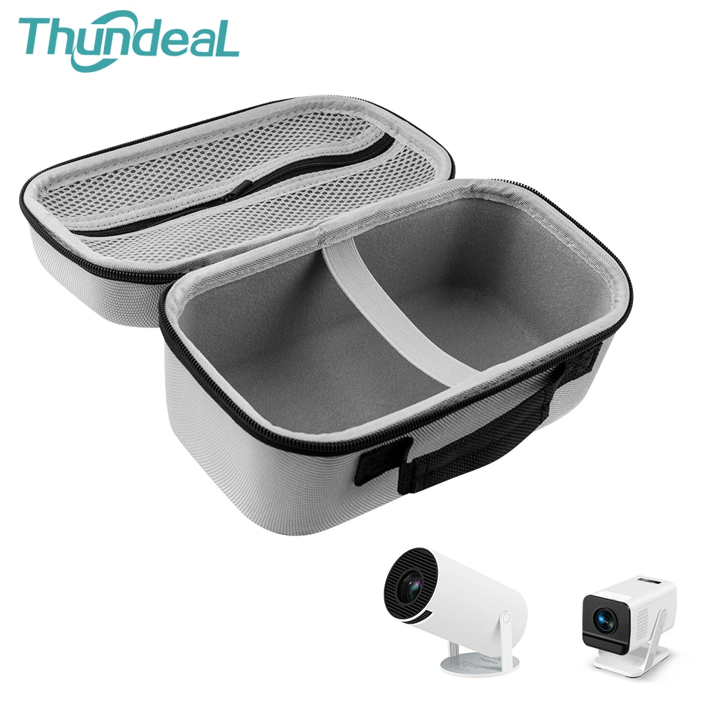 ThundeaL Projektor-Aufbewahrungskoffer, Reise-Tragetasche für Projektoren für HY320Mini HY300 Projektor-Tragetaschen für PG310-Schutz