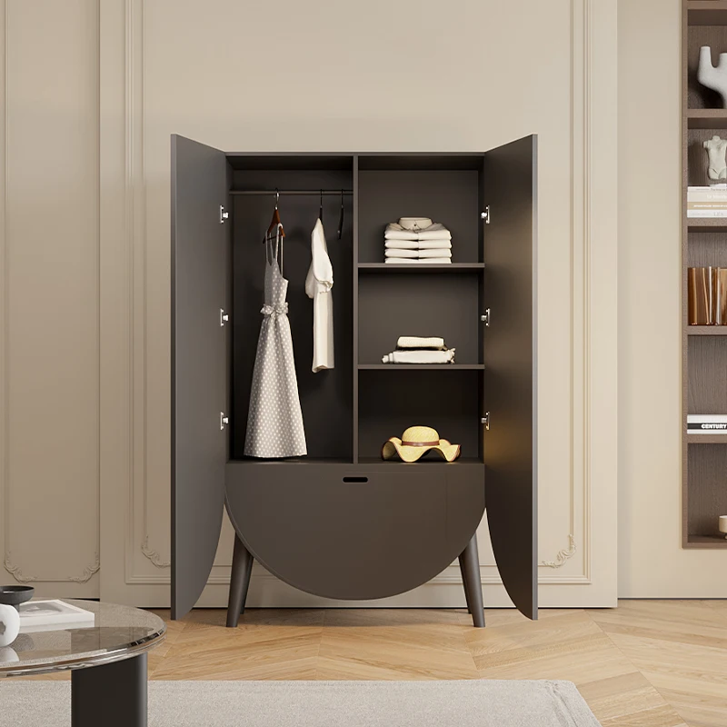 Porta moderna e semplice, armadio in legno massello per camera da letto, armadietto laterale per sala da pranzo, armadietto, armadietto per riporre il pavimento