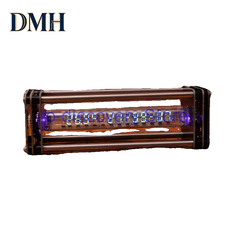 Glow VFD Fluorescent Tube Iv27 Clock Iv18 Transparent Cyberpunk Retro Technology Table Set for Esports Desktop