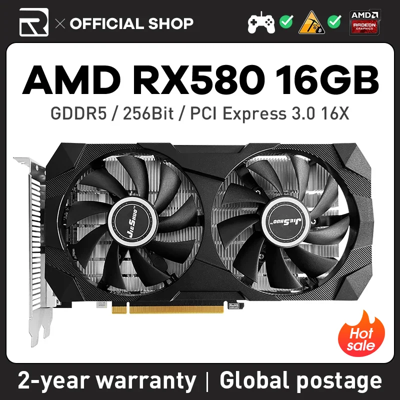 Is a 16 GB Graphics Card Like the JIESHUO AMD RX 580 Really Practical for Modern Gaming or Mining?