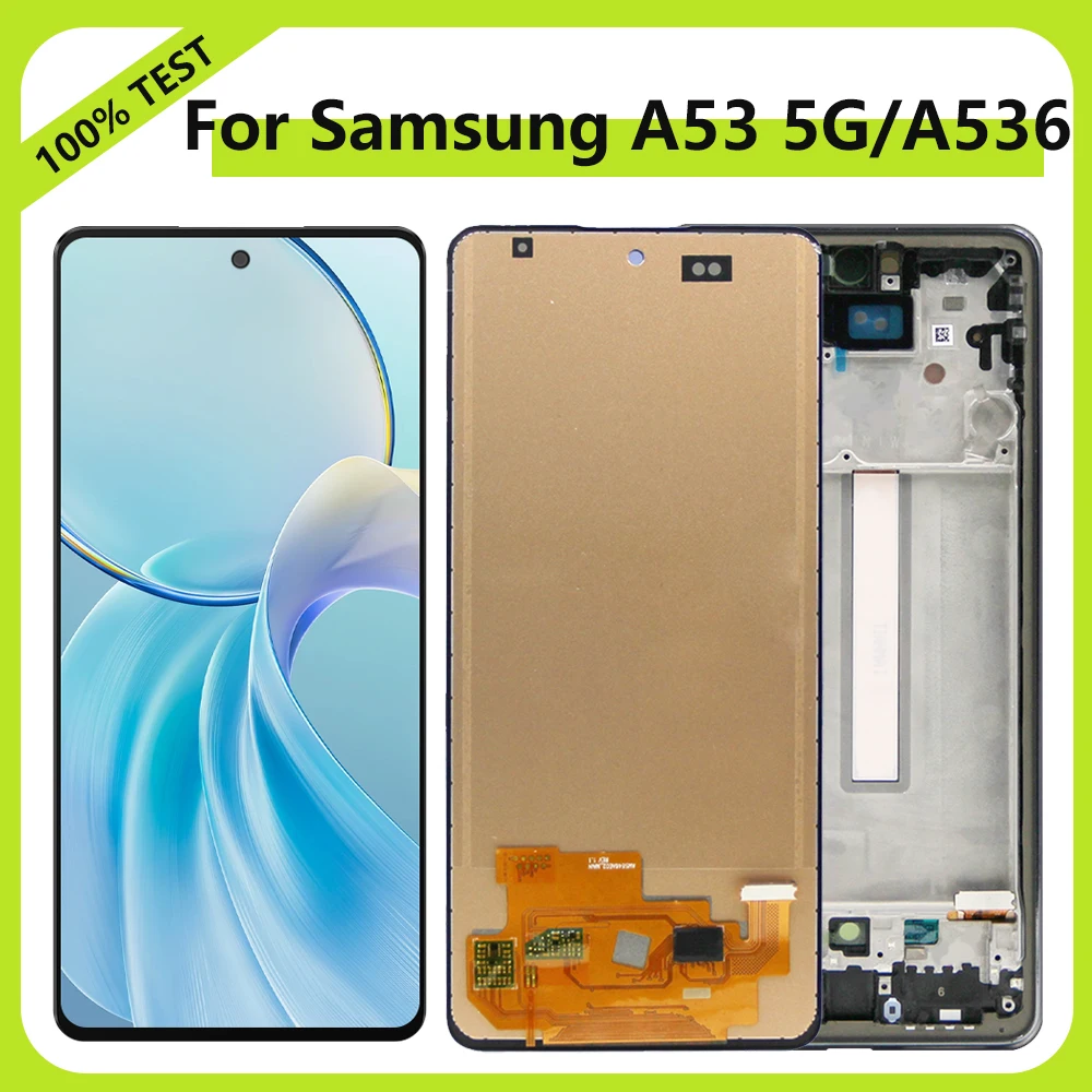 

TFT A53 A536 6,5 "экран для Samsung Galaxy A536B A536B/DS A536U A536W ЖК-дисплей с дигитайзером сенсорного экрана в сборе