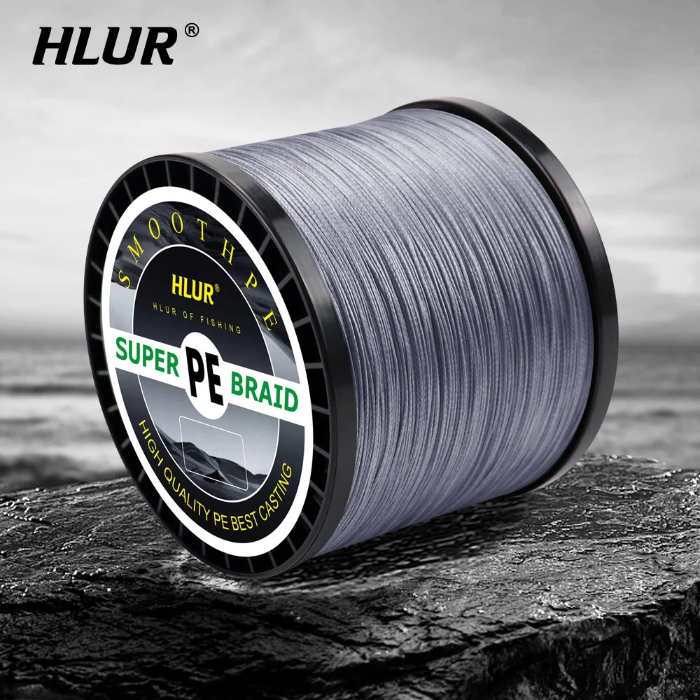 HLUR 300M 1000M Fishing Line X8 Strand Braided 8 PE Fishing Accessories for Fishing Equipment Carp Fishing