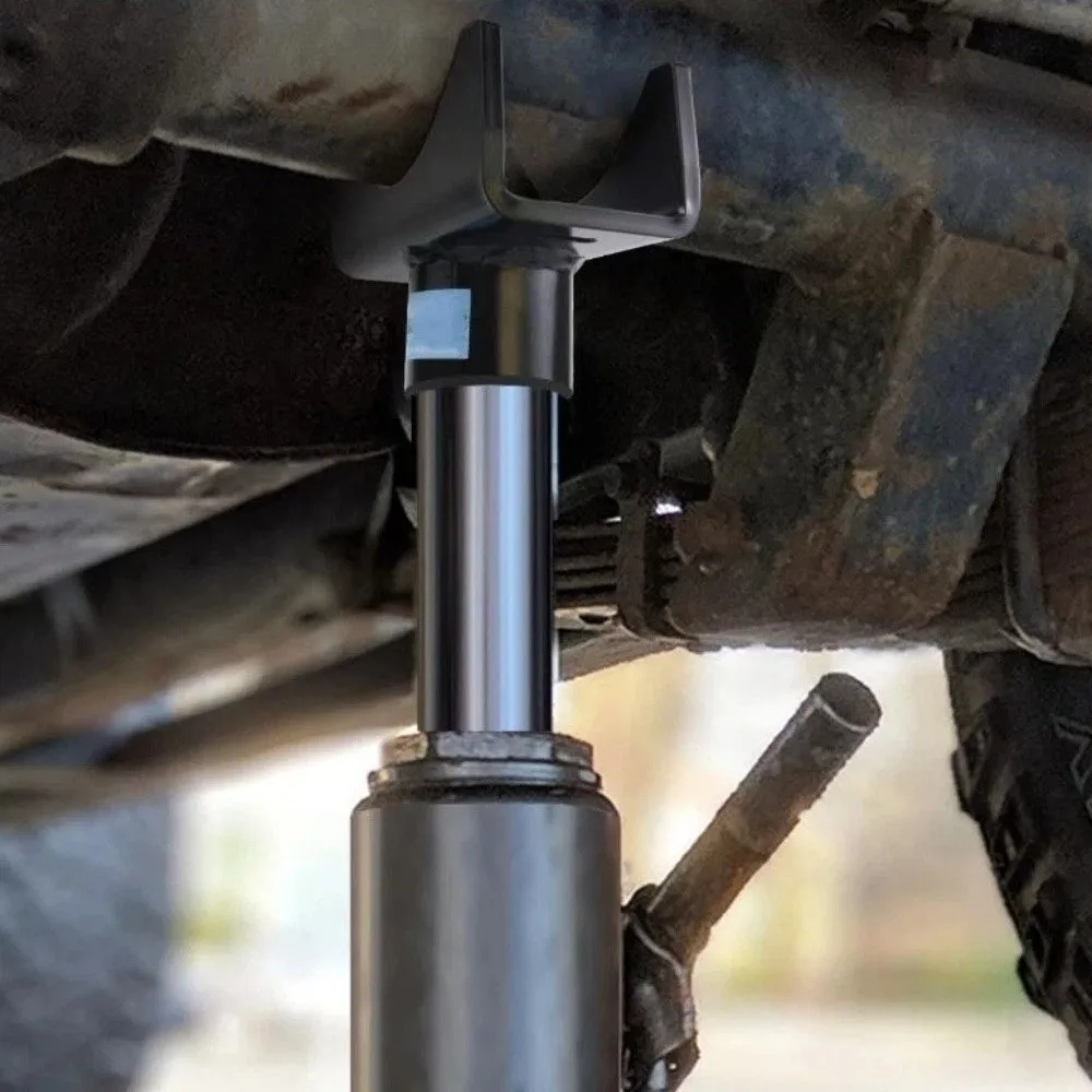 

Heavy Duty Bottle Jack Adapter Steel Construction Universal Fit Lifting Saddle Durable High Load-bearing Capacity