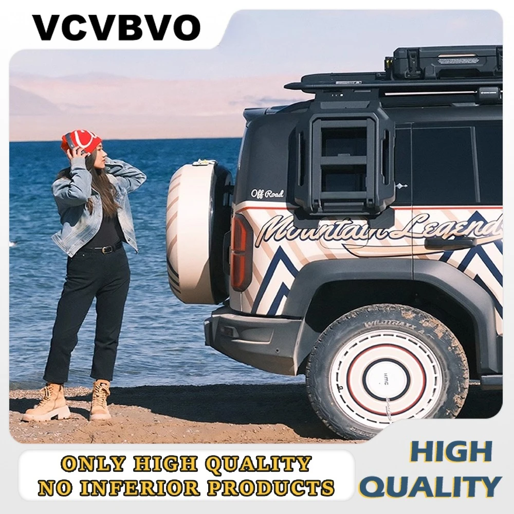 

Подходит для специальных аксессуаров на платформе багажника на крышу Tank 300 500 700. Новая лестница, которую можно установить без повреждений. Два складывания