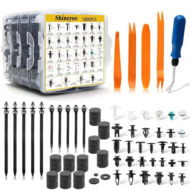 

Hot-selling 1101pcs boxed snaps suitable for Ford Toyota Honda Chrysler BMW Bronze car snaps