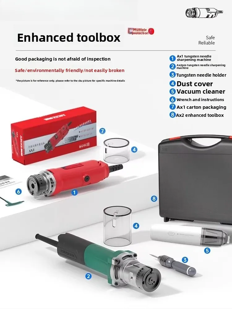Handheld Tungsten Electrode Grinder, 1.0-4.0mm TIG Welding Tungsten Rod Sharpener