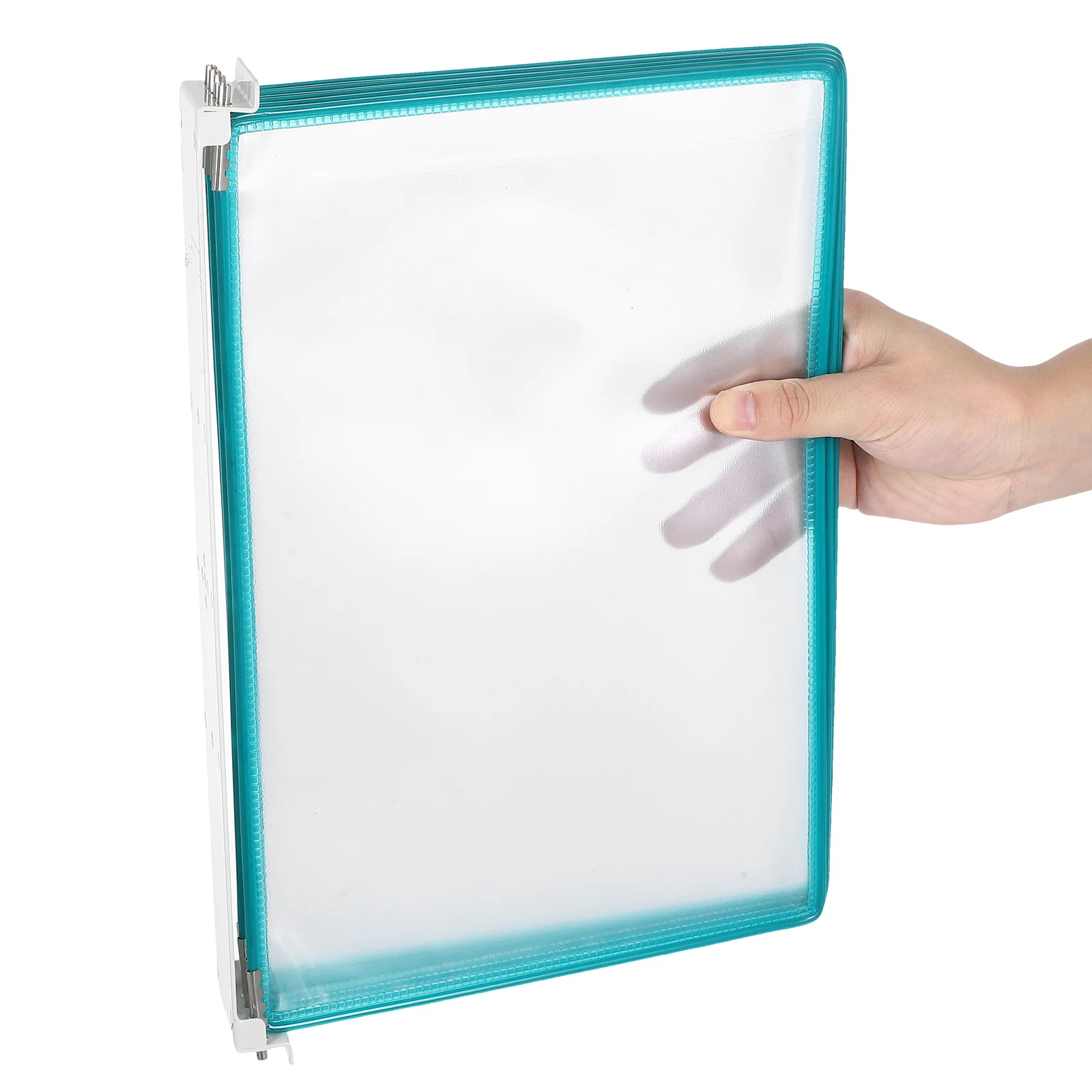 

Wall-mounted Information Rack Document Holder File Organiser Brochure Display Stand Organizer