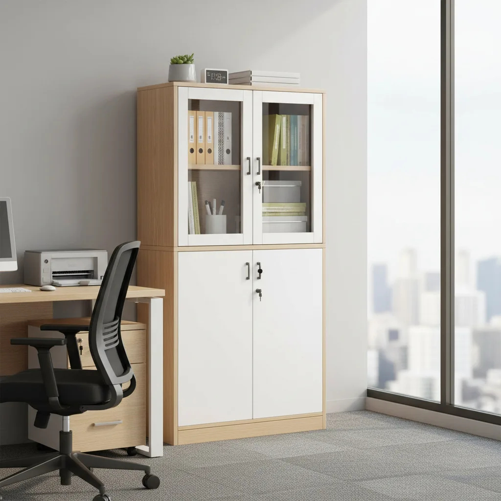 

side table side cabinet file cabinet office information storage floor