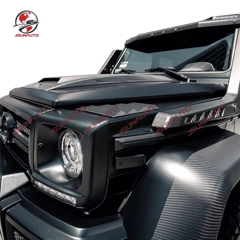 For Mercedes-benz G Class W463 G55 G63 G65 G500 Carbon Fiber Wading Hose Throat Filter Body Kit Exterior Trim Side Air Vents