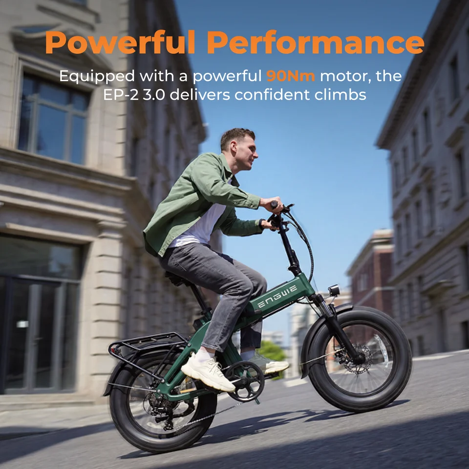 ENGWE EP-2 3.0 E-Bike 48V 15Ah 500W Motor Hydraulic Brake Smart Unlock City Commuter image 5