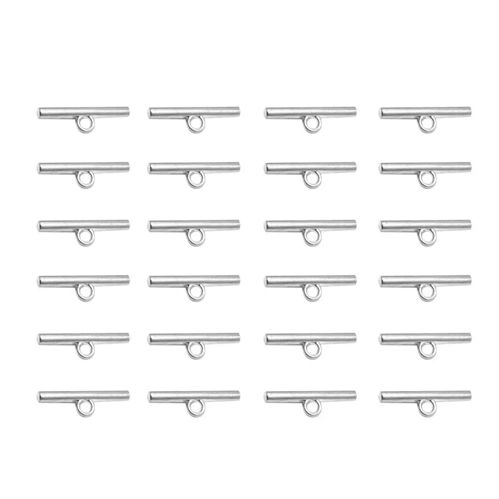 50pcs Chains Clasps For Handbags T-Shaped Buckles Metal Bag Accessories Alloy Diy Luggage Fasteners Jewelry Making Tools