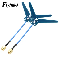 2PCS Matek Systems ANT-Y1240 1.2Ghz 1.3GHZ 3dBi DIPOLE FPV Antenna for RC Drone Airplane Goggles Monitor Transmitter Receiver