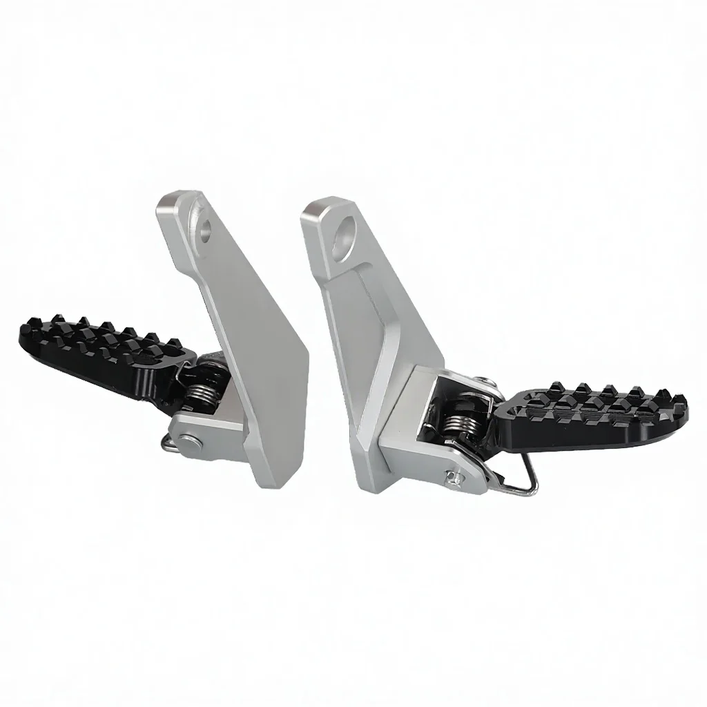 

For JIFU Motorcycle Accessories Rear Set Aluminum Alloy Waterproof Folding Pedal Foot Pegs Passenger Footrest Motorcycles