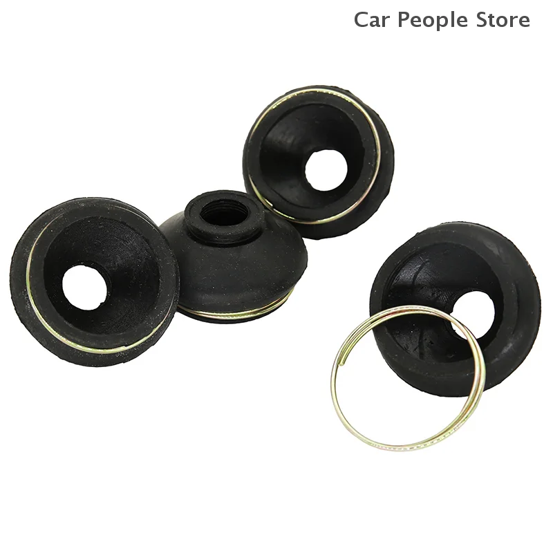 

4 шт. подвеска рулевой тяги, наконечники шарового шарнира, универсальный пылезащитный резиновый чехол для ATV Go Kart, детали для квадроцикла