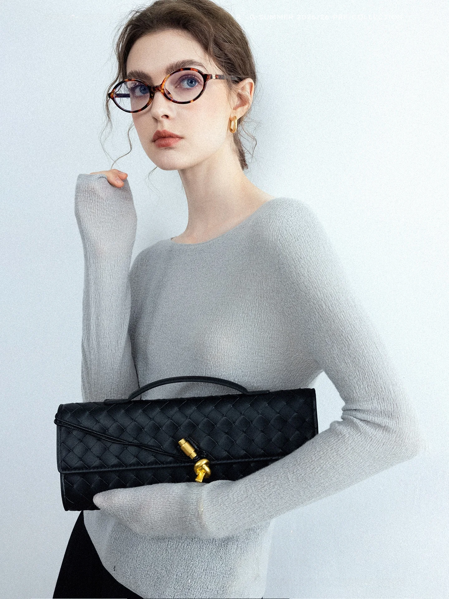 

mat BiellaYarn Fine Wool Knitted Base irt Women's Long Sve round Ne ort Coat Soft Breathable Pure Color