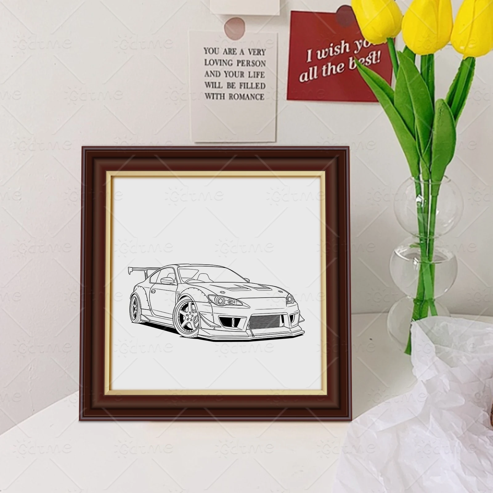 ANIMATED DRIFT CAR Malbuch mit einfachen Mustern für Erwachsene, niedliches Zeichenbuch, perfektes Geschenk für Party und Geburtstag ﻿ – Detail 7