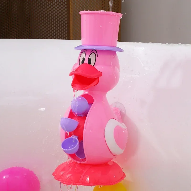 ألعاب حيوانات للأطفال ، دمى سباحة ، ماء لعب ، استحمام طفل ، لطيف ، مضحك ، أطفال ، حمام ، دش ، حوض استحمام ، صيف
