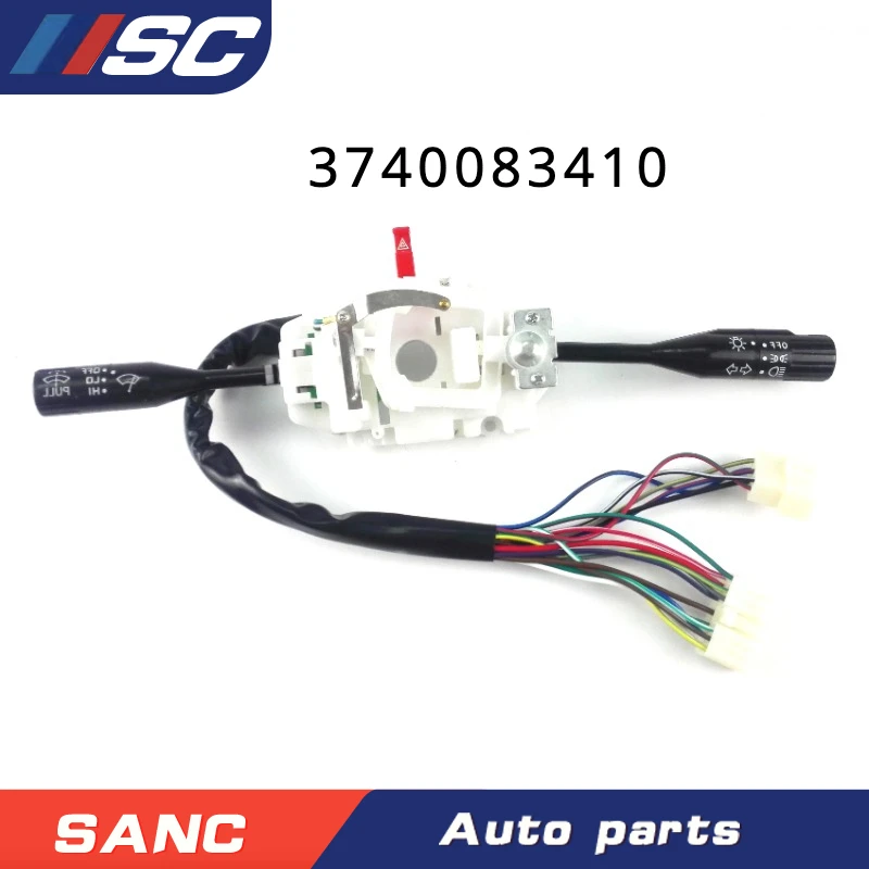 Auto Parts Combination Switch Headlight Wiper For Suzuki Samurai 1985-1995 OEM 37400-83410 3740083410 37400-61A21 37400-80521