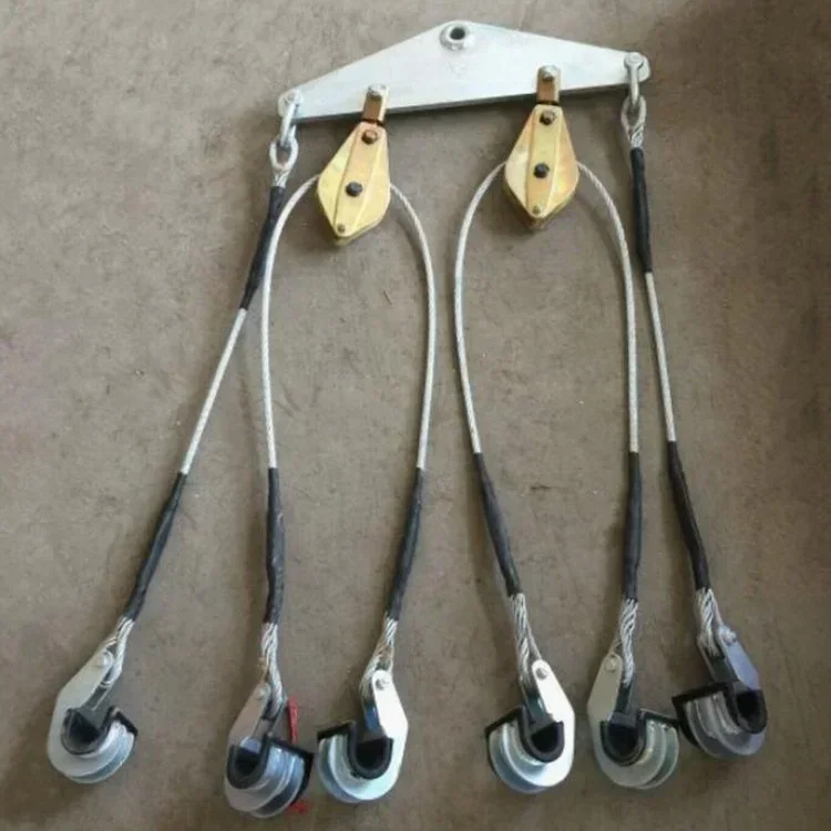 High Voltage Line Construction Splitter, Four Wire Wire Lifting Device, One Lifting And Four Splitting Line Lifting Hook
