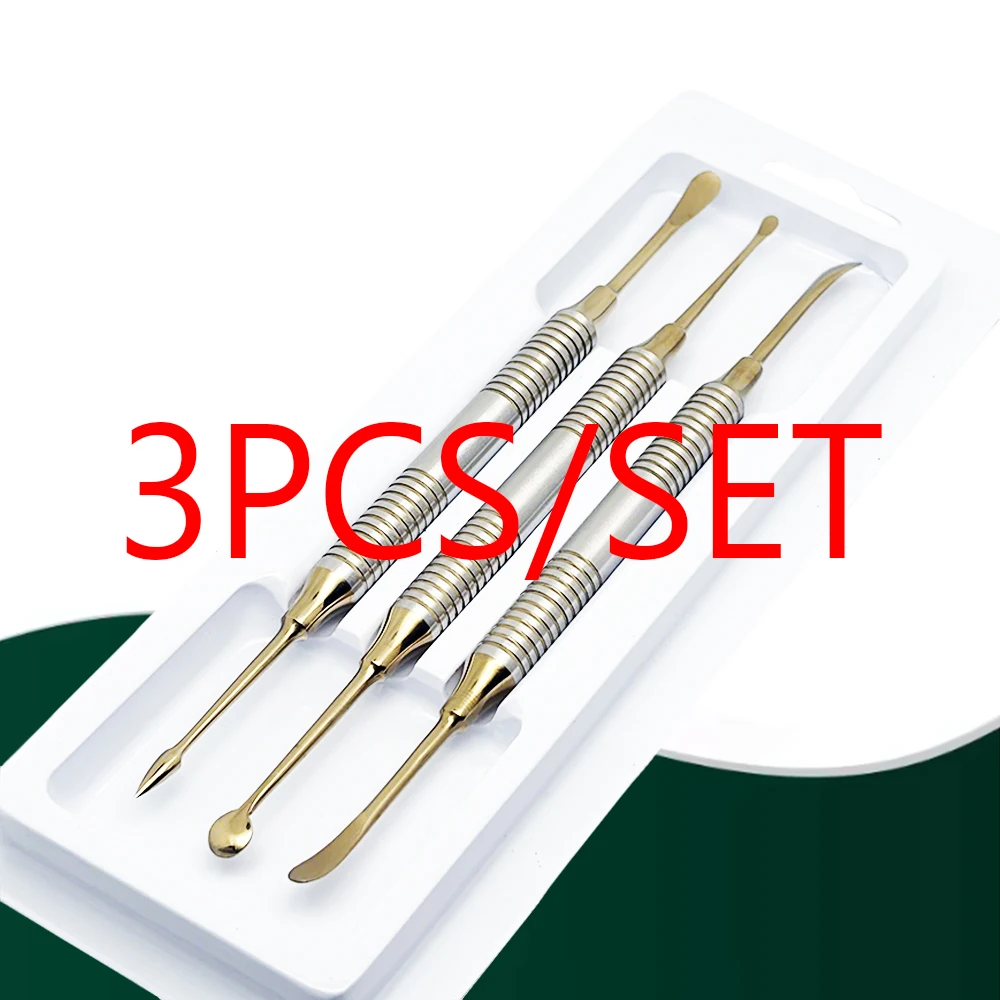 

Titanium Dental Implant Periosteal Elevator for Oral Surgery Bone Grafting and Soft Tissue Retracting Tool Set