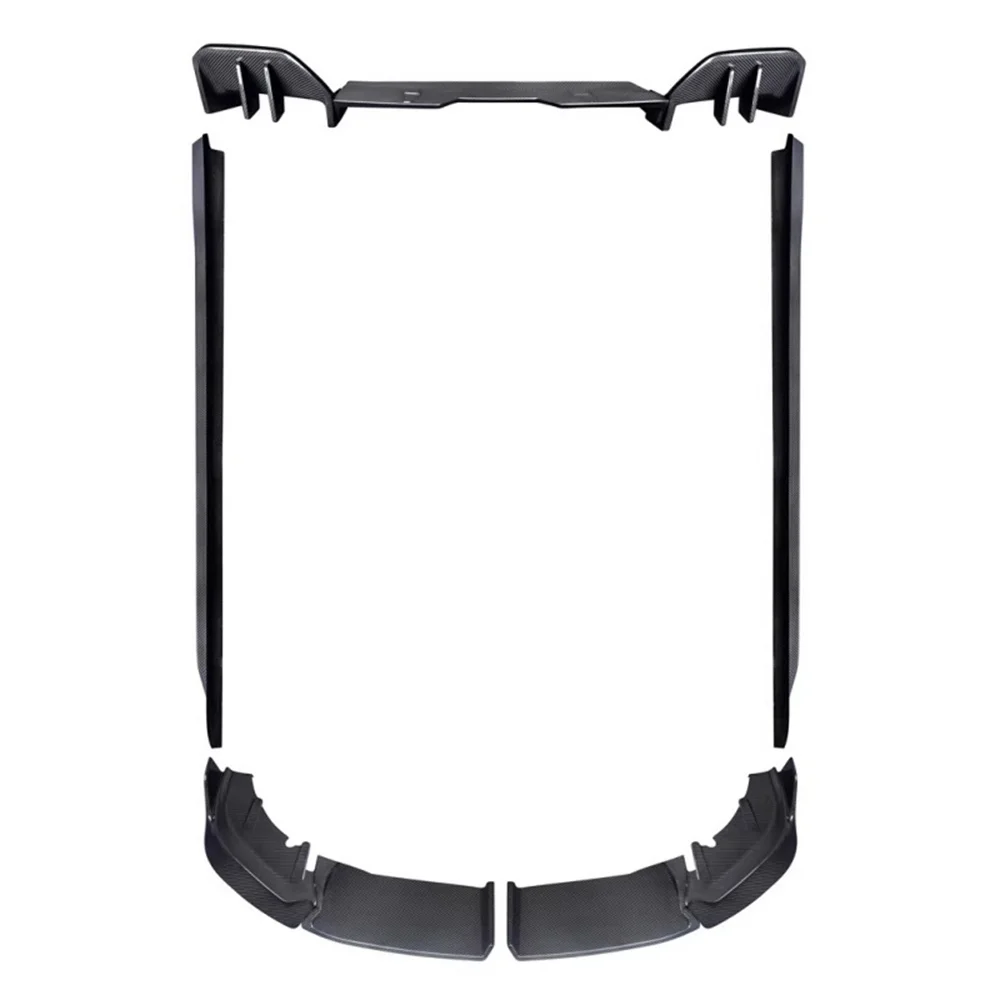

Used for BMW 5 Series G60 525Li Genuine Carbon Fiber MP Style Front and Rear Diffuser Side Skirt Body Kit