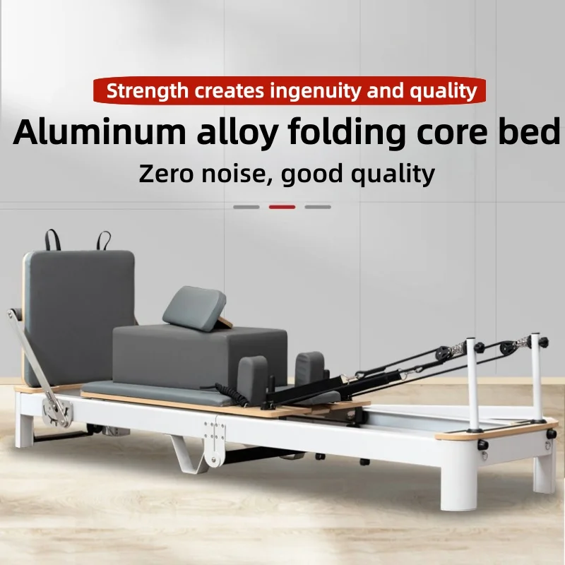 

Кровать для пилатеса из алюминиевого сплава, домашняя складная студия для йоги, тренажерный зал, кровать для пилатеса, большое оборудование, большое оборудование для фитнеса, бодибилдинг