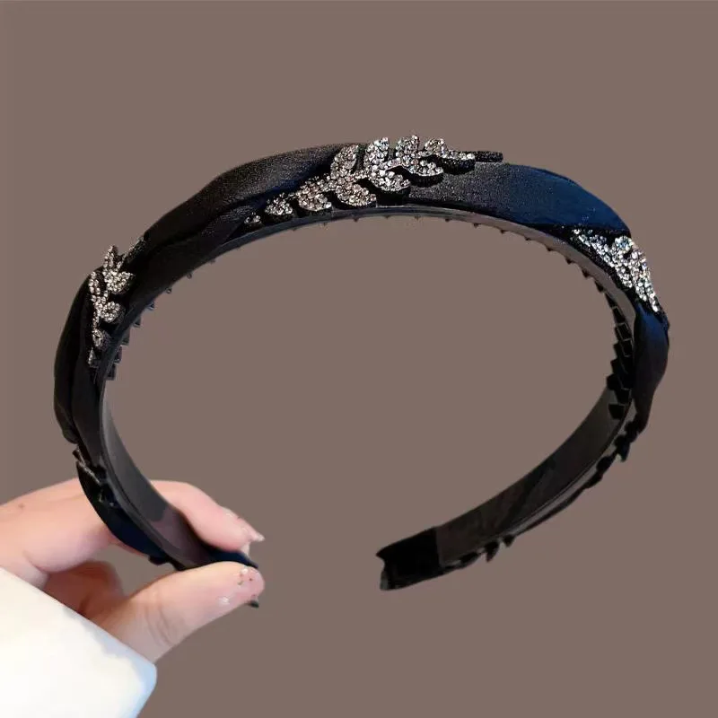 

New fabric wheat ear headband for women, fashionable and luxurious, with high-end hair accessories for versatile outings