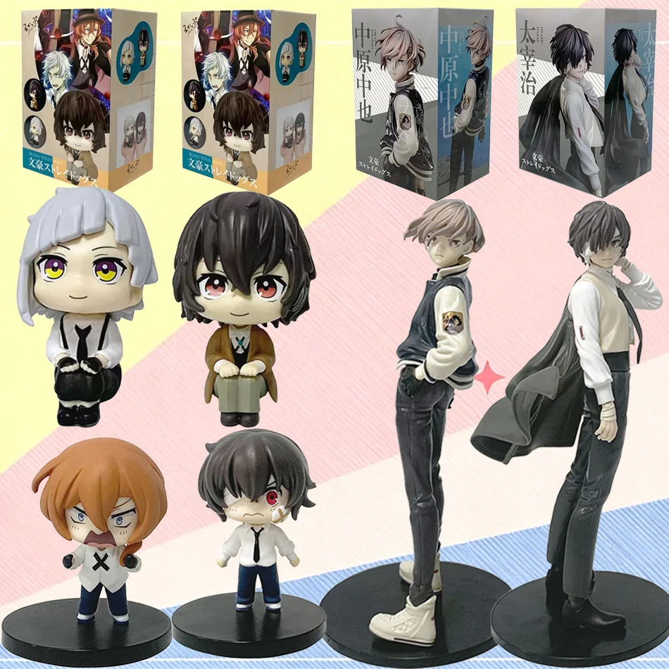 

Новая аниме-фигурка Bungou Stray Dogs: молодой Дазай Осаму, фигурка Накахары Чуи, коллекционная модель из ПВХ, игрушка-кукла