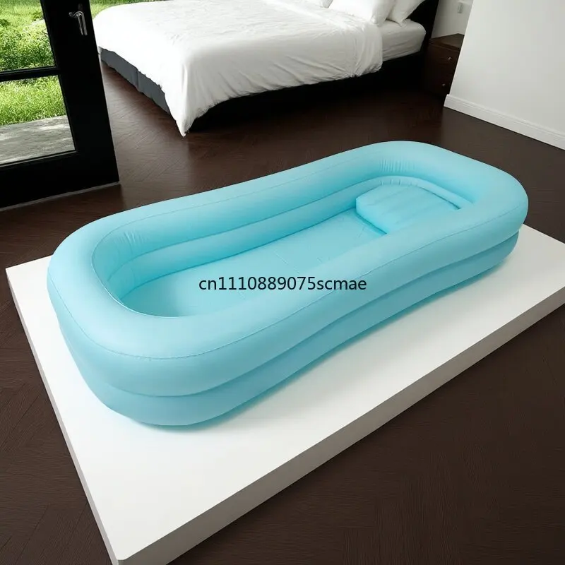 High-style, foldable inflatable bathtub/transfer tub – the perfect bathing solution for seniors and post-surgery patients