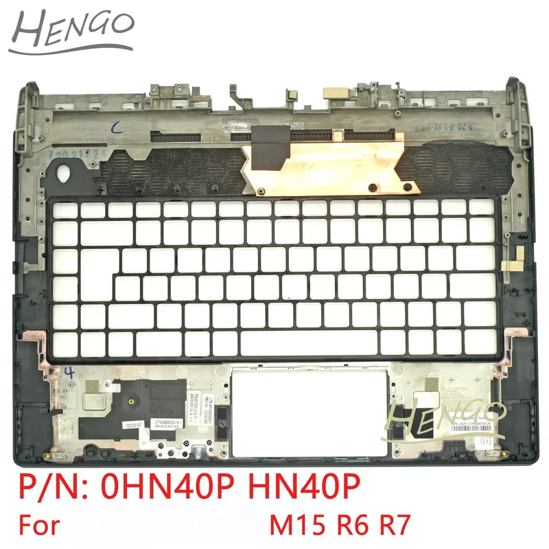 C  FOR New For Dell Alienware M15 R6 R7 Palmrest Upper Case C Cover Shell 0HN40P HN40P