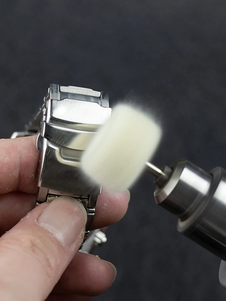 Brosse de polissage en laine, outil de polissage à distance, machine de retrait de brosse, tête de broyeur Deflash, outils éloignés