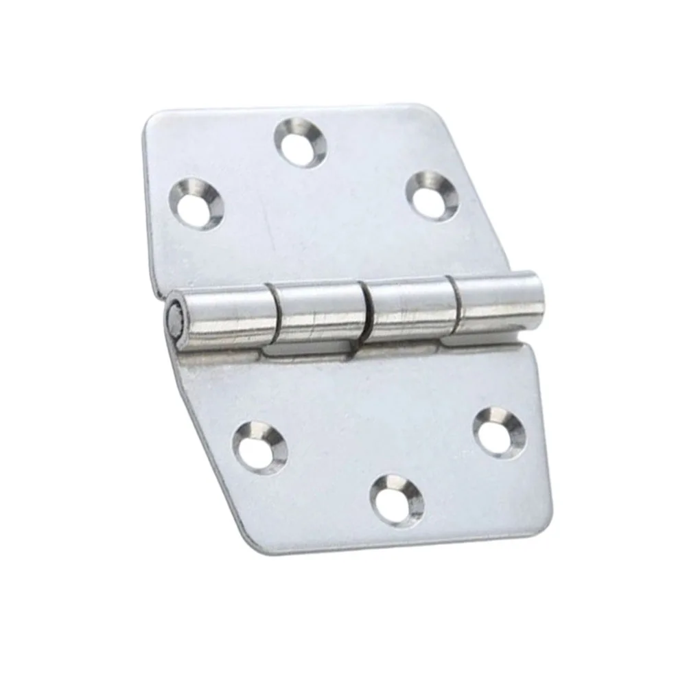 Marine Grade Stainless Steel Hinge 60x74x2mm for Boat Cabinetry Storage Boxes and Small Door Installations Indoors Outdoors
