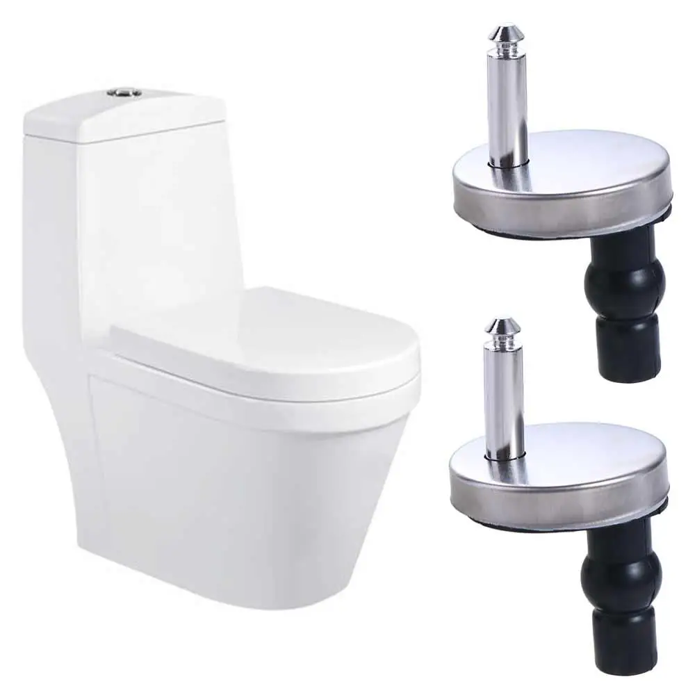 Soft Toilet Seat Hinges Replacement Fixing Toilet Seats Top Fix Hinge Mountings Release Quick for 2pcs