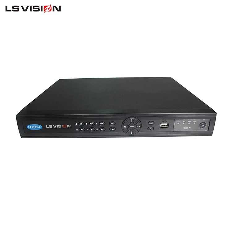 LSVISION H.265 32CH شبكة مسجل فيديو NVR 32 قناة دعم 4K IP كاميرا 16CH منافذ POE 2SATA #2