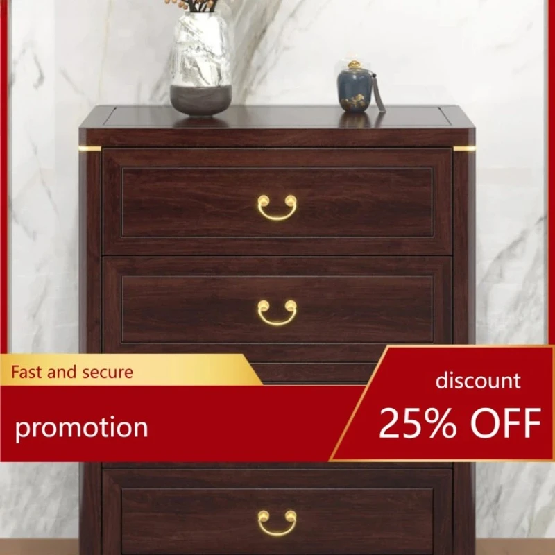 Style Chest of Drawers Storage Cabinet Solid Wood Locker Four Or Five Chests of Drawers