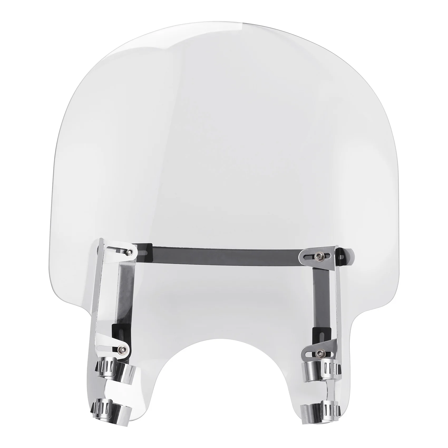 دراجة نارية واضح الزجاج الأمامي الزجاج الأمامي مع 39 مللي متر المشابك ل هارلي سبورتر XL883 1200 داينا واسعة سوبر الإنزلاق فات ستريت بوب