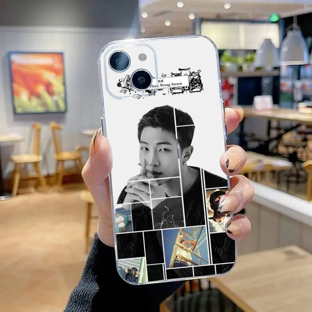 R-RMS RPWP Phone Case For iPhone 16,15,14,13,12,11 Plus,Pro,Max,XR,XS,X,7,8 Plus,SE,Mini Transparent Silicone Soft