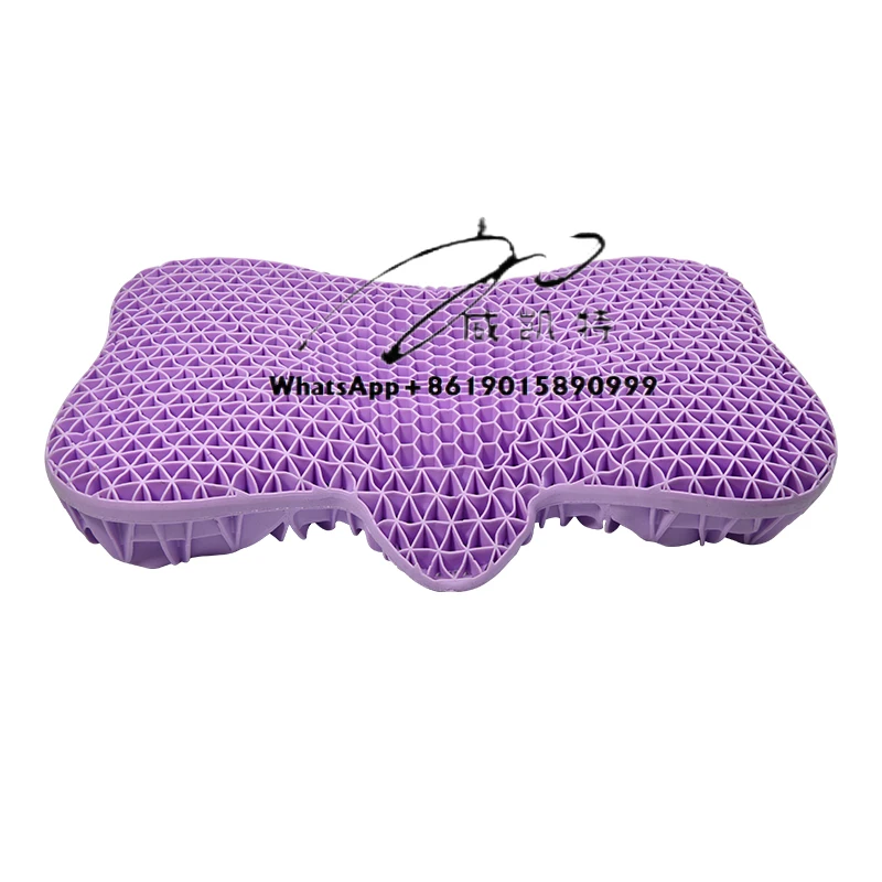 

Washable Butterfly Shape Orthopedic Tpe Sleep Pillow Breath Washable Honeycomb Pillow