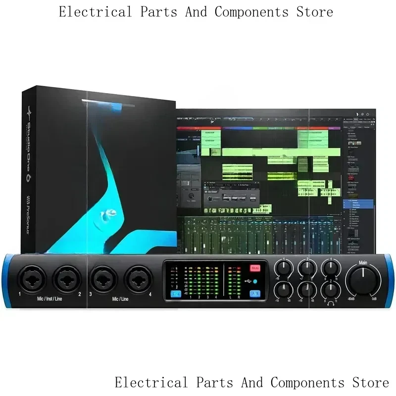 1810C 18X8, 192 KHz, USB Audio Interface With Studio One Artist And Ableton Live Lite Recording Software