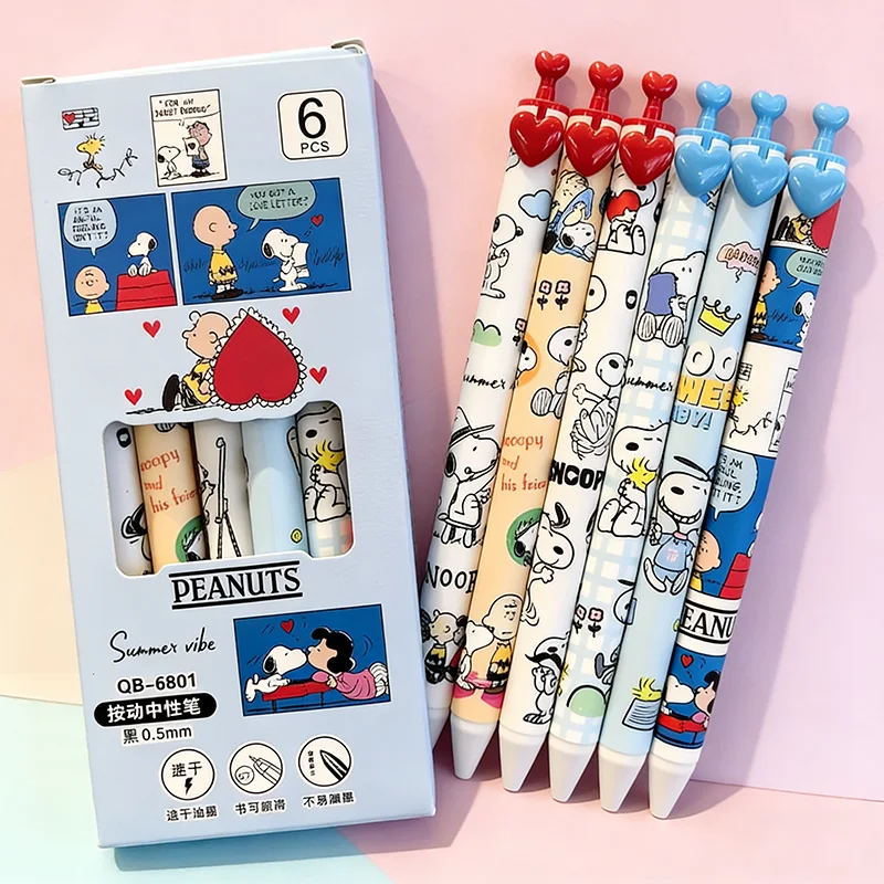 Gel Ink Pen Set - Juego de 6 bolígrafos de gel