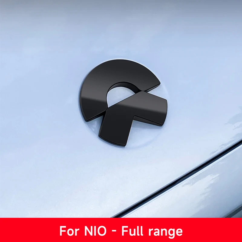 for Nio Es6 Ec6 Es8 Et5 Car Logo Car Emblem Stickers Markings Abs Sportiness Carbon Fiber Print Exterior Parts Car Acesssories