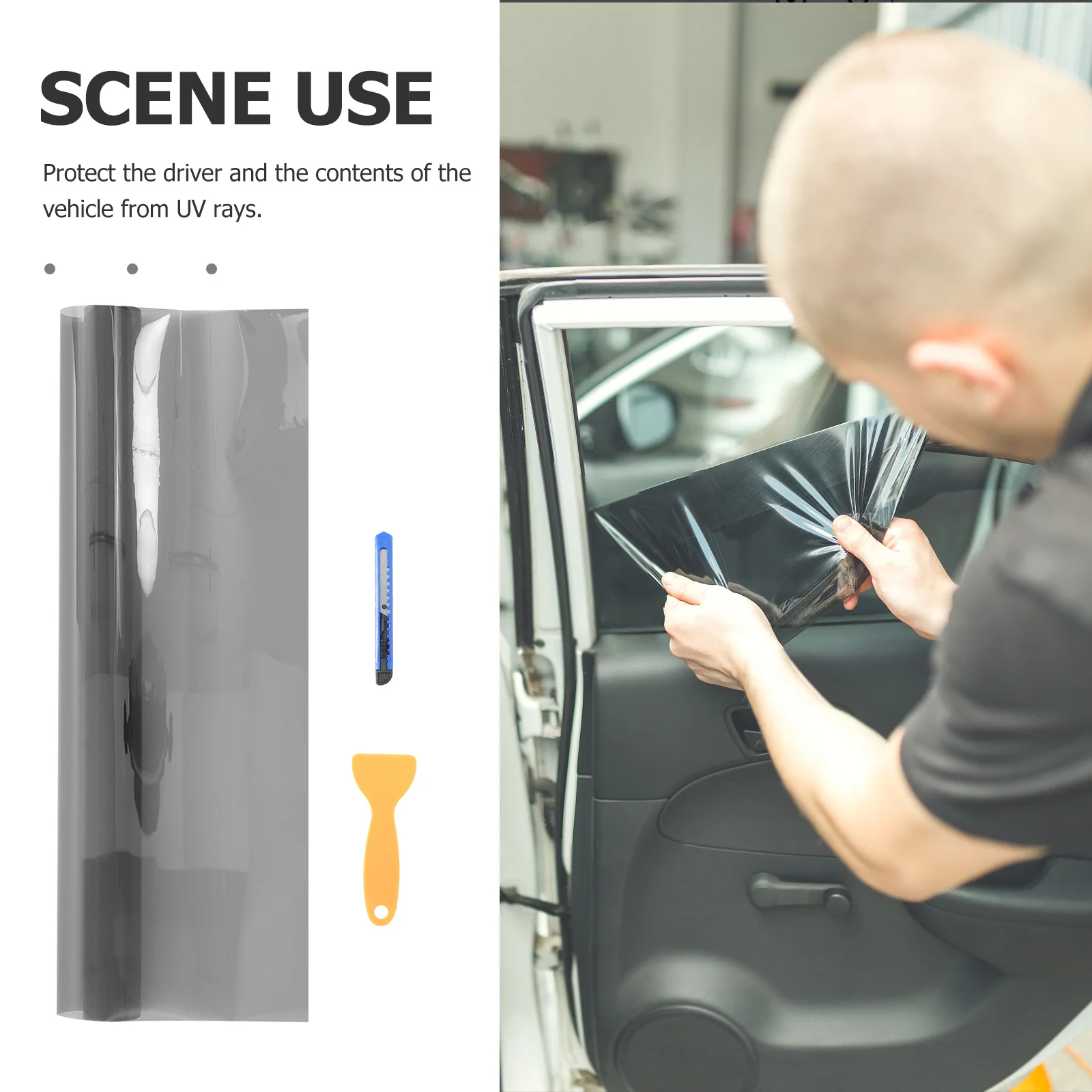 

Window Film Films Heat Resistant Car Explosion-proof Sun Blocking The Thermal Privacy